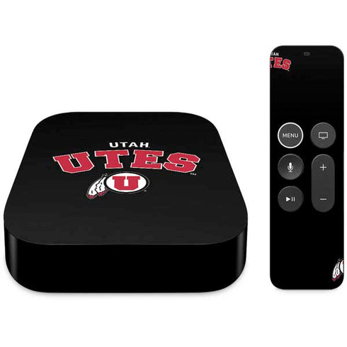 University of Utah Utes Logo Apple TV Skin